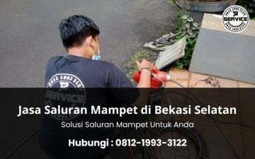 Jasa Saluran Mampet di Bekasi Selatan