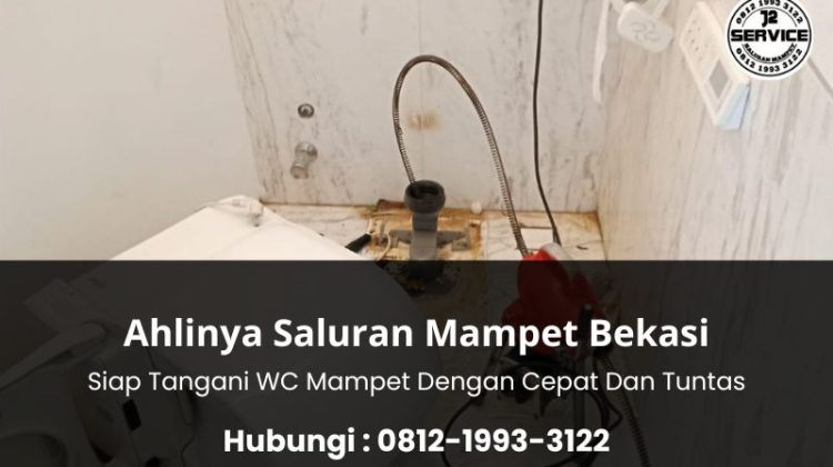 Ahlinya Saluran Mampet Bekasi