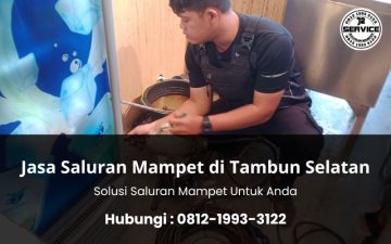 Jasa Saluran Mampet di Tambun Selatan