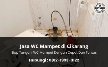 Jasa WC Mampet di Cikarang