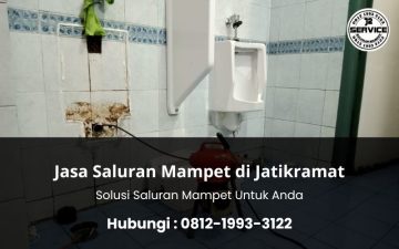 Jasa Saluran Mampet di Jatikramat