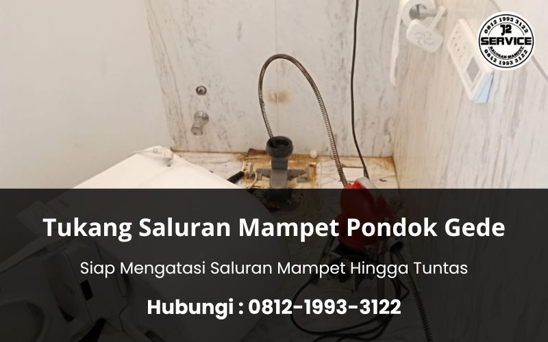 Tukang Saluran Mampet Pondok Gede