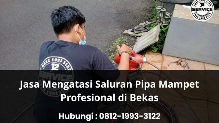 Jasa Mengatasi Saluran Pipa Mampet Profesional di Bekasi