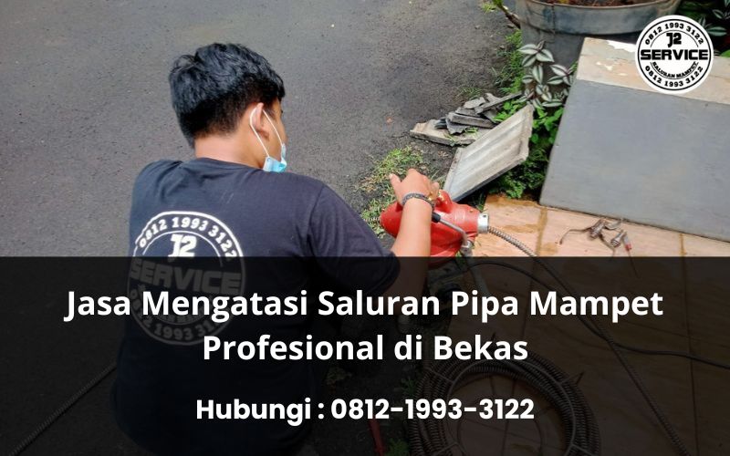 Jasa Mengatasi Saluran Pipa Mampet Profesional di Bekasi