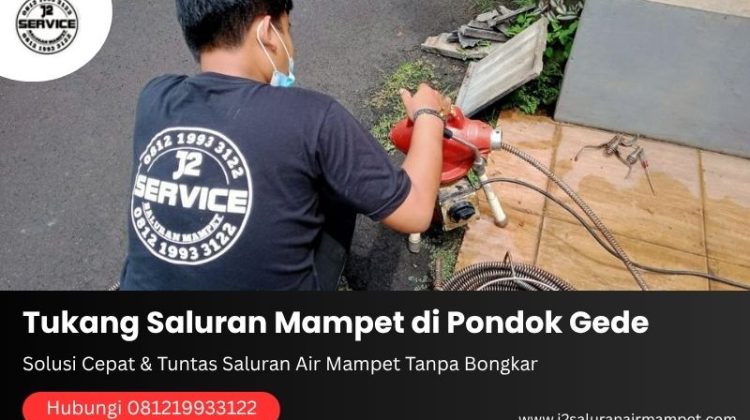 Tukang Saluran Mampet di Pondok Gede
