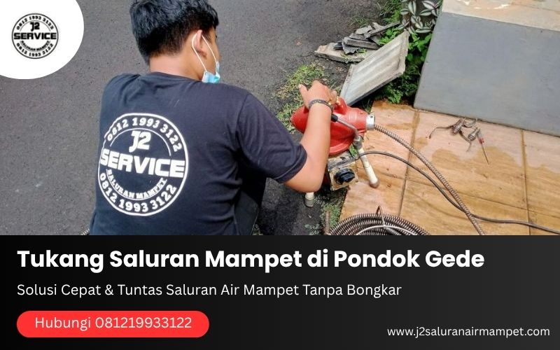 Tukang Saluran Mampet di Pondok Gede