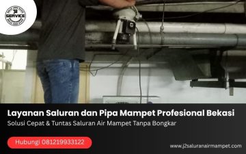 Layanan Saluran dan Pipa Mampet Profesional Bekasi