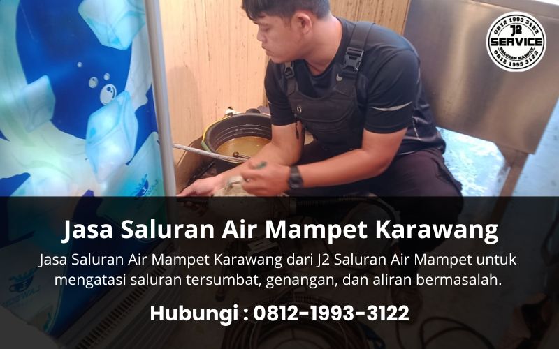 Jasa Saluran Air Mampet Karawang