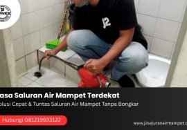 Jasa Saluran Air Mampet Terdekat