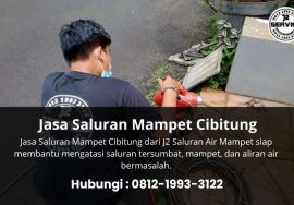 Jasa Saluran Mampet Cibitung
