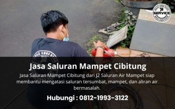 Jasa Saluran Mampet Cibitung
