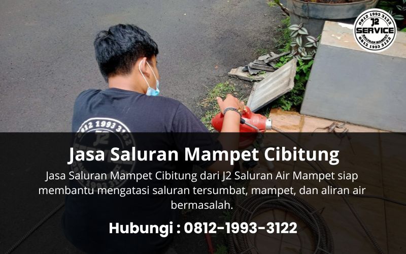 Jasa Saluran Mampet Cibitung