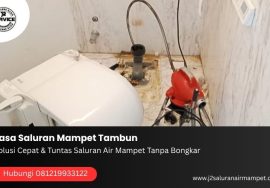 Jasa Saluran Mampet Tambun